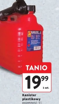 Kanister plastikowy