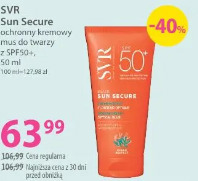 SVR Sun Secure ochronny kremowy mus do twarzy z SPF50+