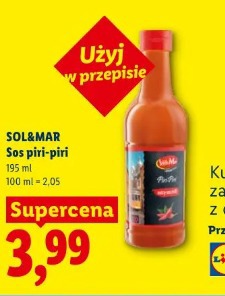 SOL&MAR Sos piri-piri