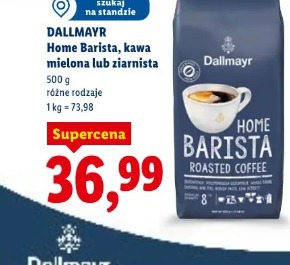 Dallmayr Home Barista, kawa mielona lub ziarnista
