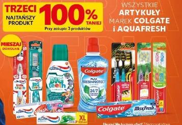 Wszystkie artykuły marek Colgate i Aquafresh