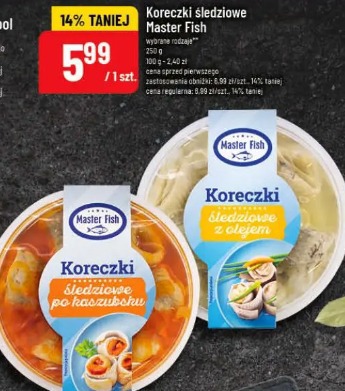Koreczki śledziowe Master Fish