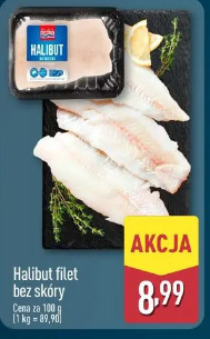 Halibut filet bez skóry
