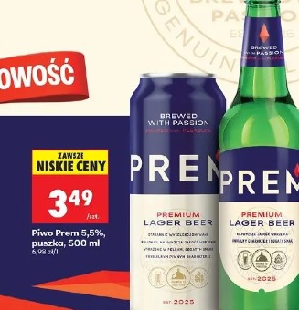 Prem piwo 5,5% puszka