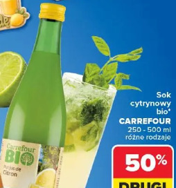Sok cytrynowy bio Carrefour