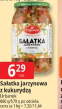Sałatka jarzynowa z kukurydzą Urbanek