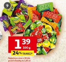 Karmelki nadziewane Bim Bom, Fizzy Boom lub Peppinez Roshen