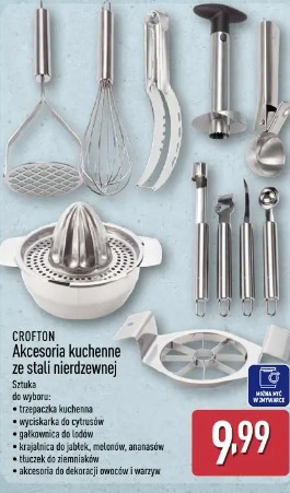 Crofton Akcesoria kuchenne ze stali nierdzewnej