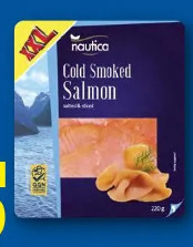 Nautica Łosoś w plastrach wędzony na zimno, XXL