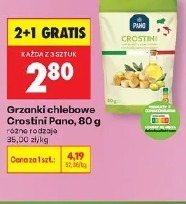 Grzanki chlebowe Crostini Pano