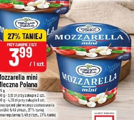 Mozzarella mini Mleczna Polana