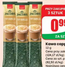 Kawa cappuccino vanilla Jacobs
