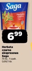 Herbata czarna ekspresowa Saga