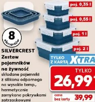 Silvercrest Zestaw pojemników na żywność