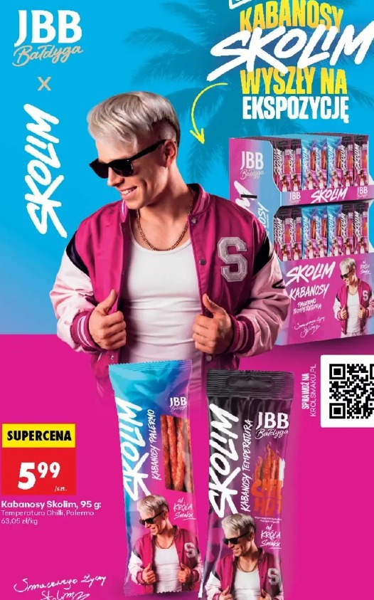 Kabanosy Skolim JBB Bałdyga