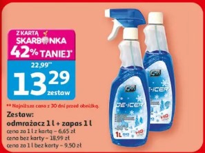 Zestaw: odmrażacz 1 l + zapas 1 l