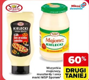 Wszystkie majonezy, musztardy i sosy marki WSP Społem