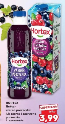 Hortex Nektar czarna porzeczka lub czarna i czerwona porzeczka