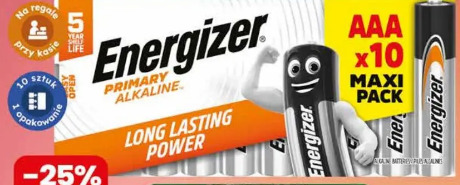 Baterie alkaliczne Energizer Primary