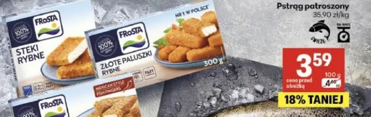 Paluszki, Steki rybne Frosta
