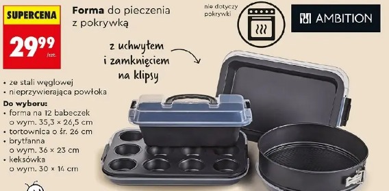 Forma do pieczenia z pokrywką Ambition