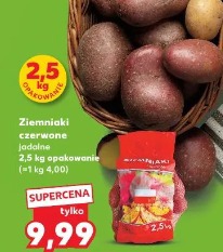 Ziemniaki czerwone jadalne