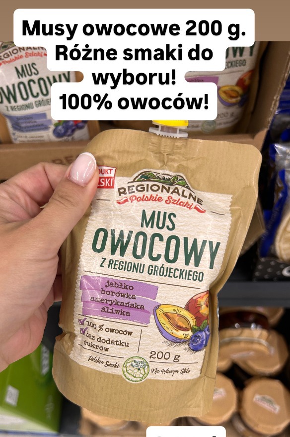 Mus owocowy Regionalne Polskie Szlaki