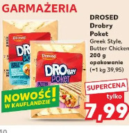 Drosed Droby Pocket Style, Butter Chicken