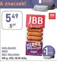 Kiełbaski mini bez osłonki JBB Bałdyga