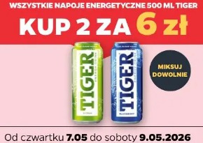 Wszystkie napoje energetyczne 500 ml Tiger