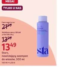 Stars, nawilżający szampon do włosów