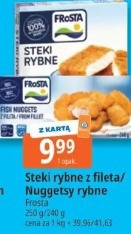 Steki rybne z fileta/Nuggetsy rybne Frosta