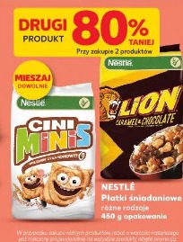 Nestlé Płatki śniadaniowe różne rodzaje