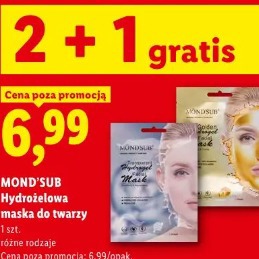 MOND'SUB Hydrożelowa maska do twarzy