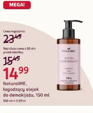 NaturalME, łagodzący olejek do demakijażu