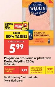Polędwica drobiowa w plastrach Kraina Wędlin