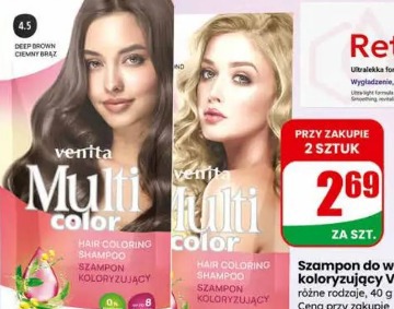 Szampon do włosów koloryzujący Venita