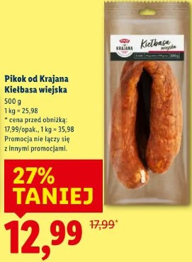 Pikok od Krajana Kiełbasa wiejska