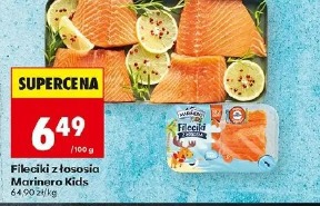 Fileciki z łososia Marinero Kids