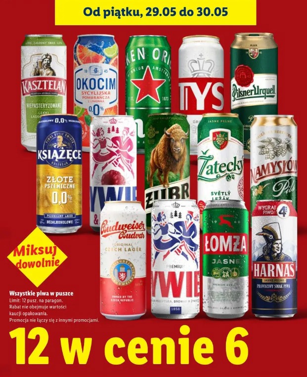 Wszystkie piwa w puszce