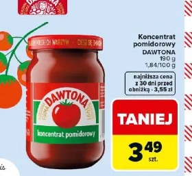 Koncentrat pomidorowy Dawtona