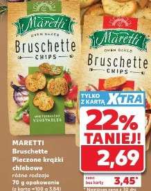 Maretti Bruschette Pieczone krążki chlebowe