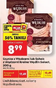 Szynka z Wędzarni lub Schab z Wędzarni Kraina Wędlin Select