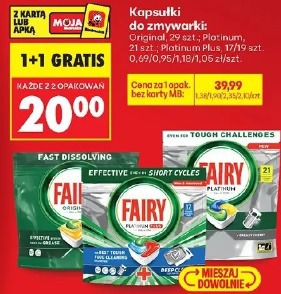 Kapsułki do zmywarki Fairy