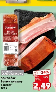 Sokołów Boczek wędzony parzony