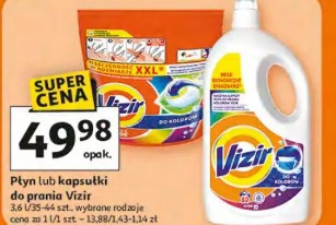 Płyn lub kapsułki do prania Vizir