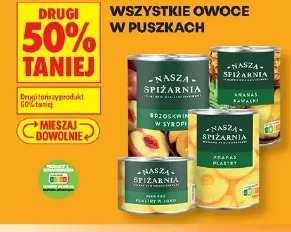 Wszystkie owoce w puszkach