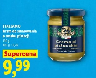 Italiamo Krem do smarowania o smaku pistacji