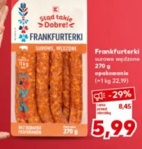 Stąd takie dobre Frankfurterki surowe, wędzone