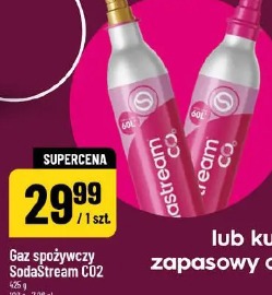 Gaz spożywczy SodaStream CO2
